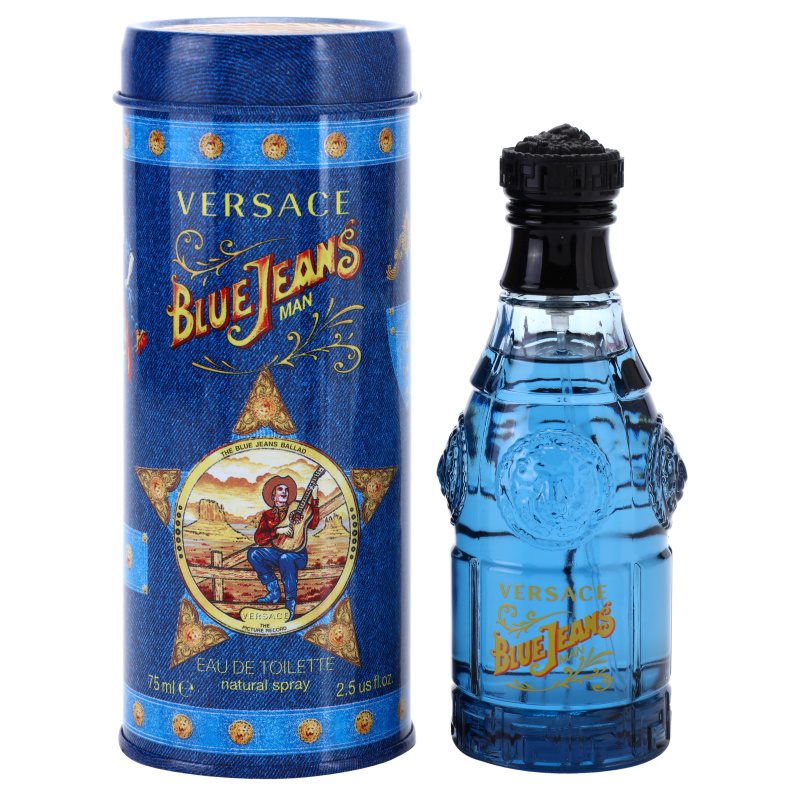 Versace Versus Blue jeans, Eau de Toilette for Men 75 ml | notino.co.uk