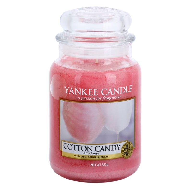 Yankee Candle Cotton Candy, Scented Candle 623 g Classic Large notino.co.uk