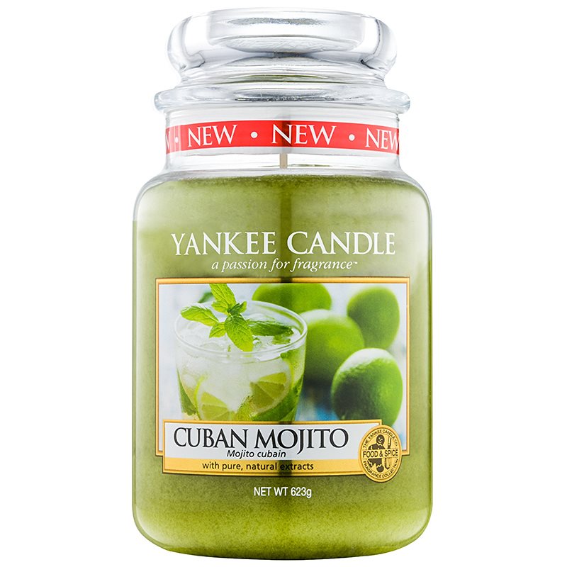 Yankee Candle Cuban Mojito, Scented Candle 623 g Classic Large notino