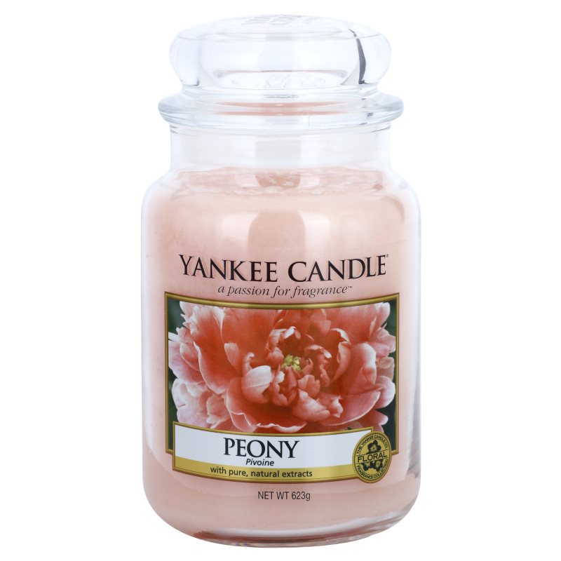 Yankee Candle Peony, Scented Candle 623 g Classic Large notino.co.uk