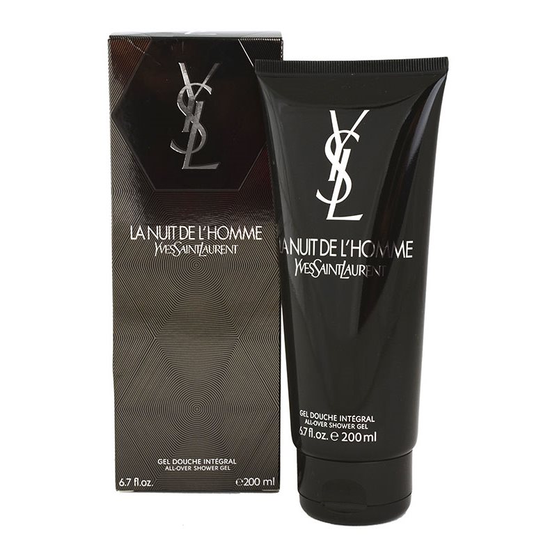 Yves Saint Laurent La Nuit de L’Homme, gel douche pour homme 200 ml