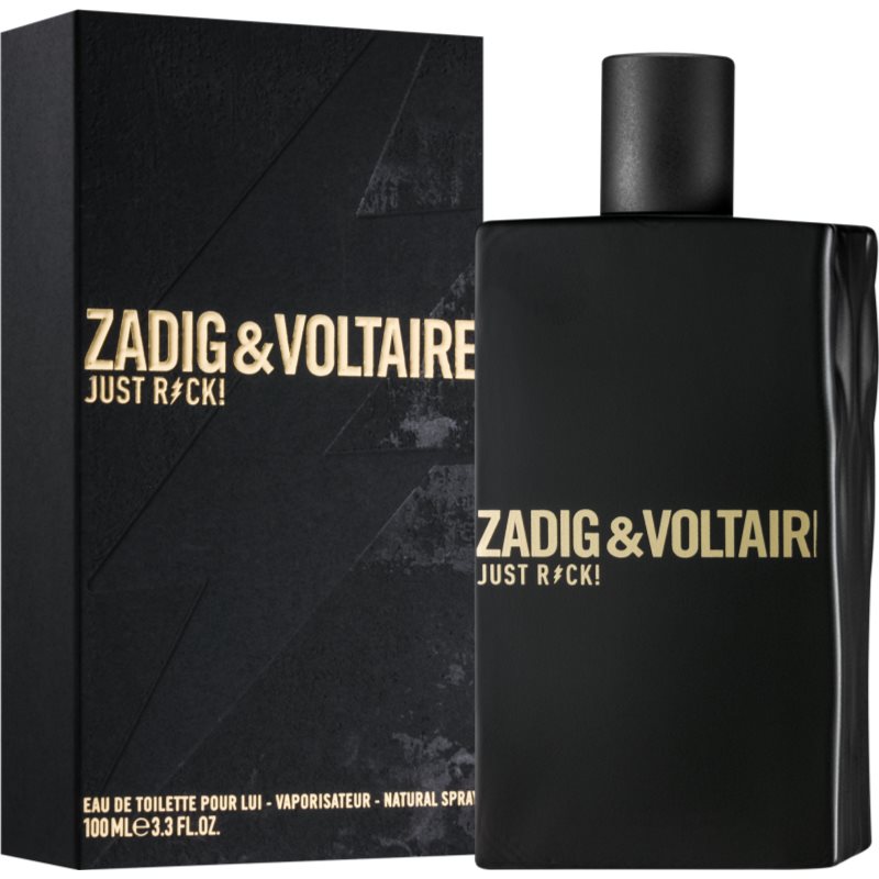 Zadig & Voltaire Just Rock!, Eau de Toilette for Men 100 ml | notino.co.uk