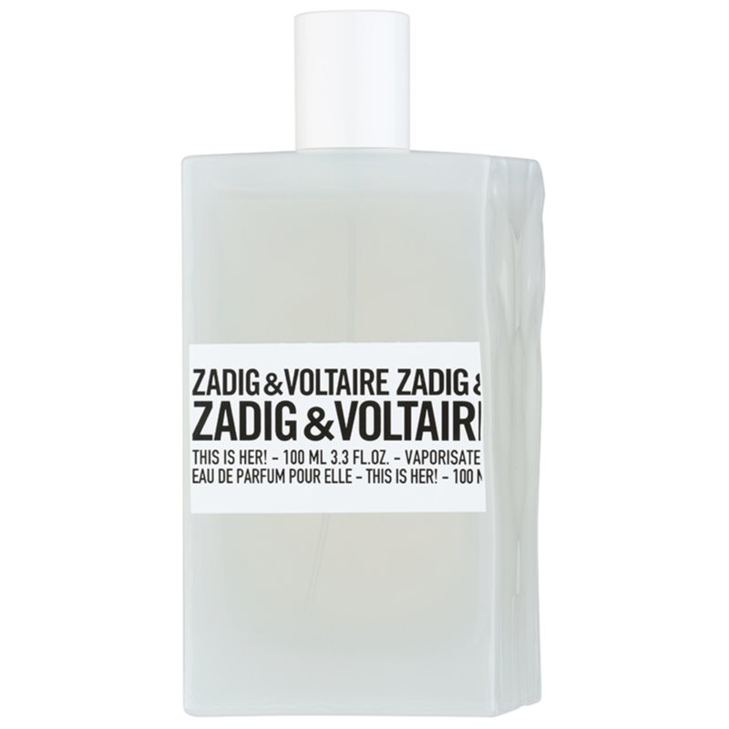 Zadig & Voltaire This Is Her!, Eau de Parfum for Women 100 ml | notino ...