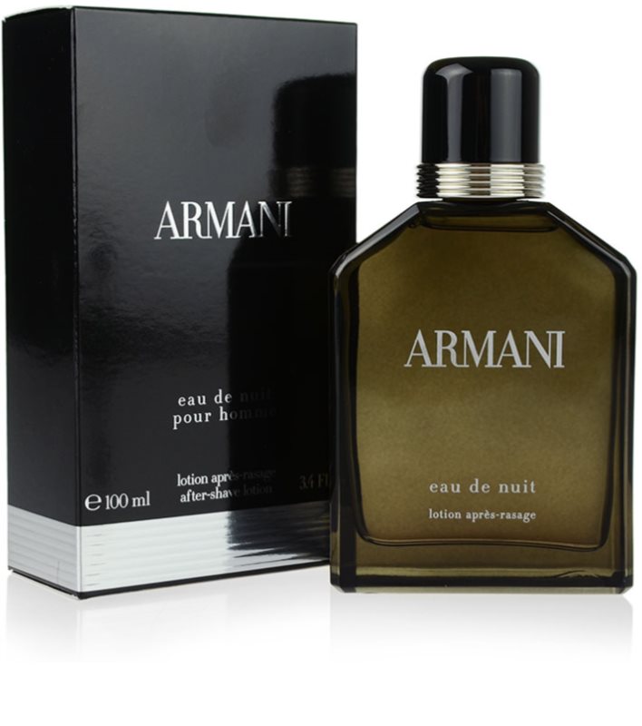 Armani Eau De Nuit, After Shave Lotion for Men 100 ml | notino.co.uk