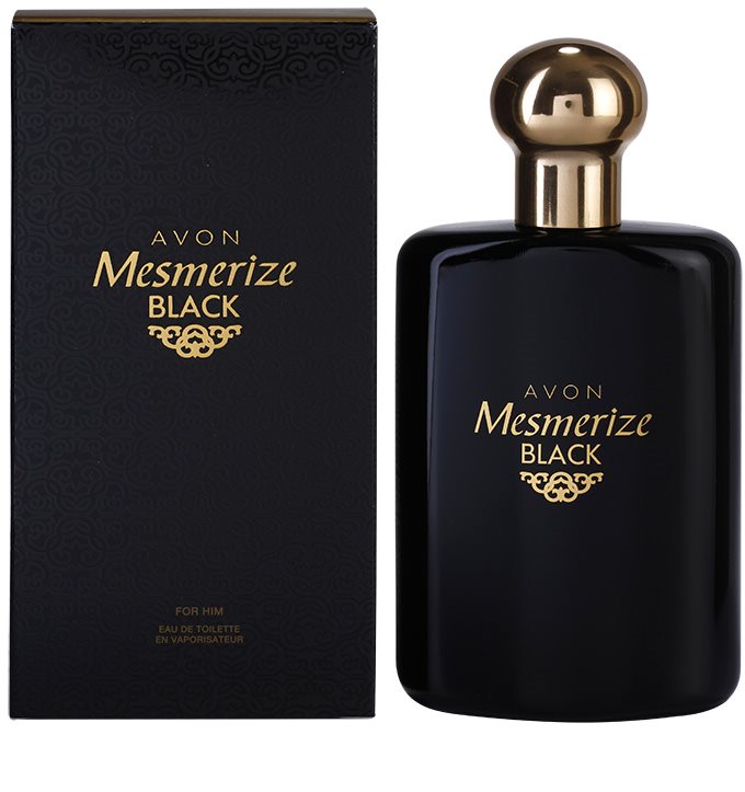 Avon Mesmerize Black for Him, Eau de Toilette for Men 100 ml | notino.co.uk