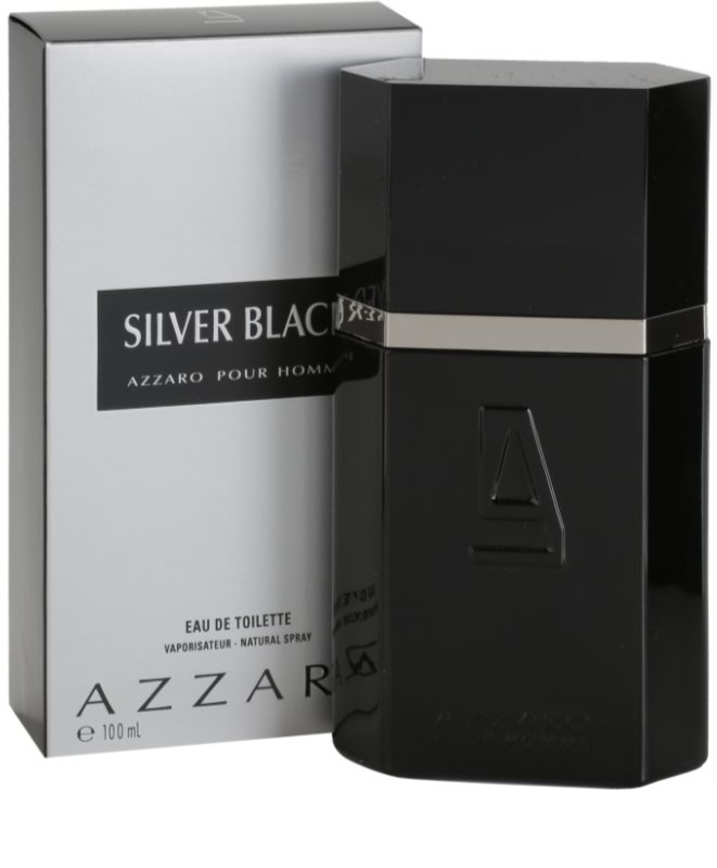 Azzaro Silver Black eau de toilette pour homme 100 ml notino be
