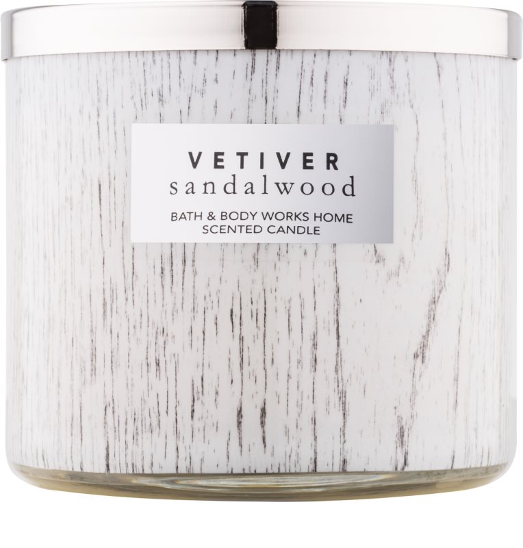 Bath & Body Works Vetiver Sandalwood, Scented Candle 411 g notino.se