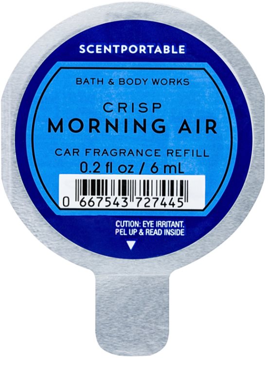 Bath & Body Works Crisp Morning Air, Car Air Freshener 6 ml Refill