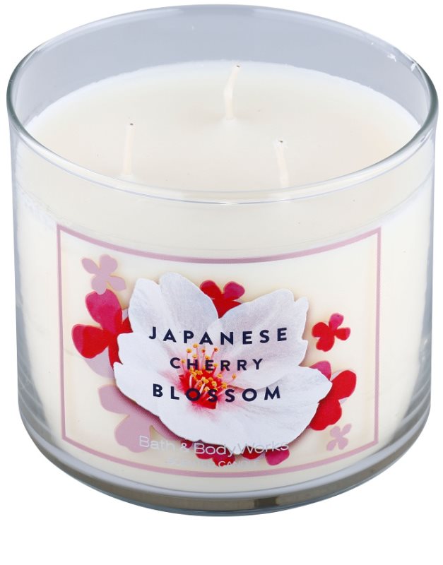 Bath & Body Works Japanese Cherry Blossom, Scented Candle 411 g notino.co.uk