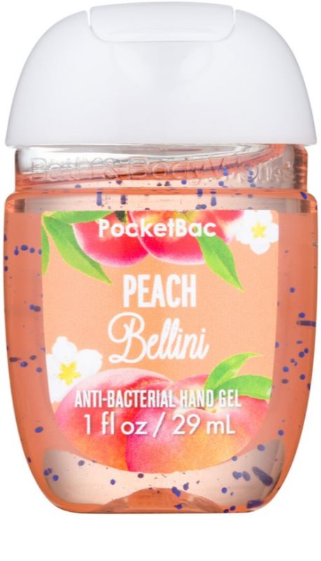 Bath & Body Works PocketBac Peach Bellini, Antibacterial Hand Gel ...