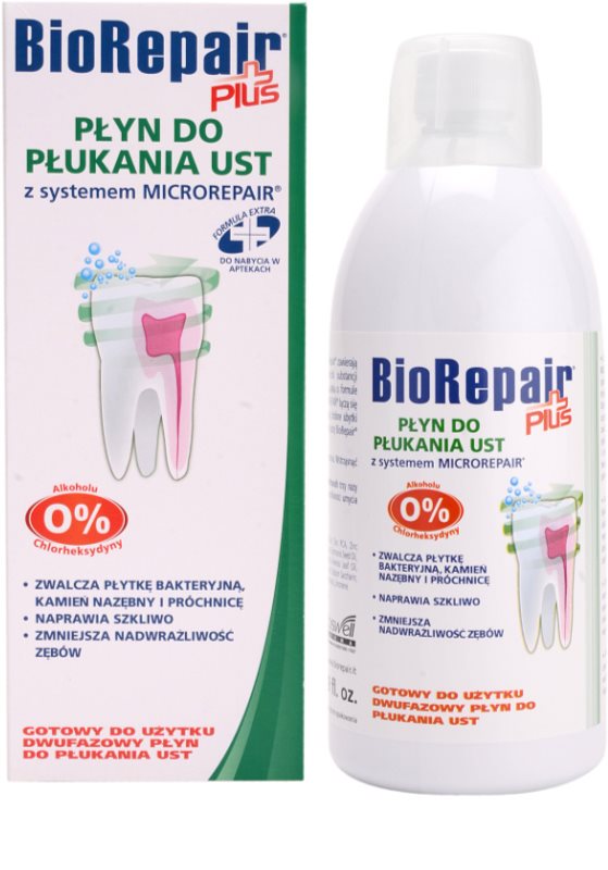 Biorepair Plus, Fortifying and Renewing Mouthwash for Tooth Enamel