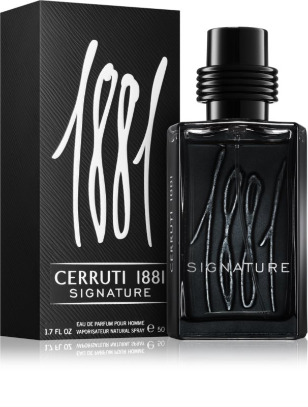 Cerruti 1881 Signature Eau De Parfum Pour Homme 50 Ml Notino Fr