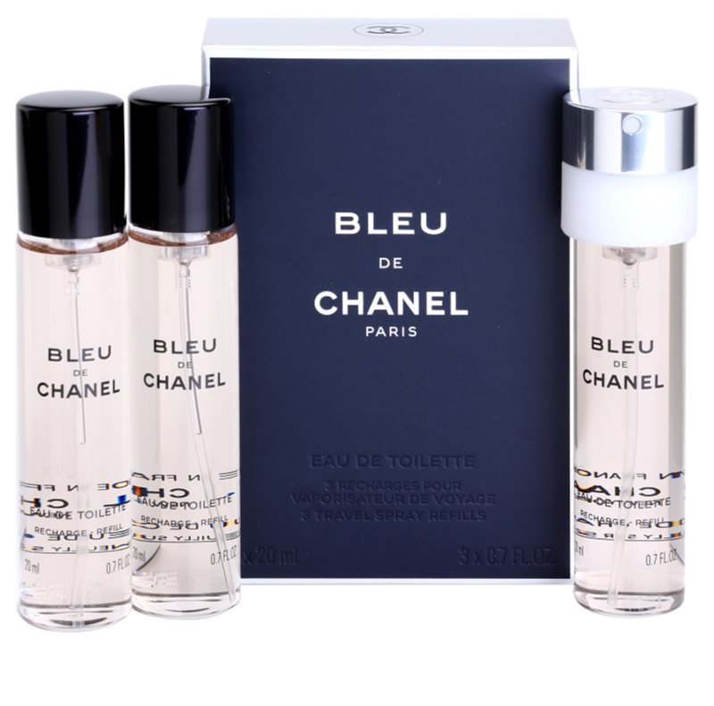 Chanel Bleu de Chanel, Eau de Toilette for Men 3 x 20 ml Refill | notino.se