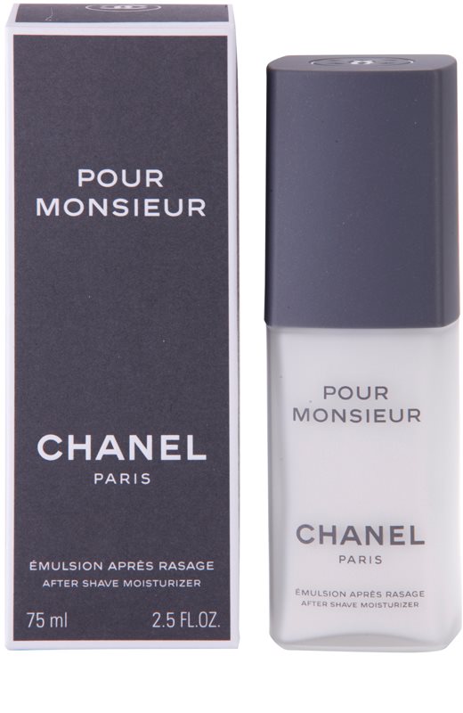 Chanel Pour Monsieur, After Shave Emulsion for Men 75 ml notino.co.uk
