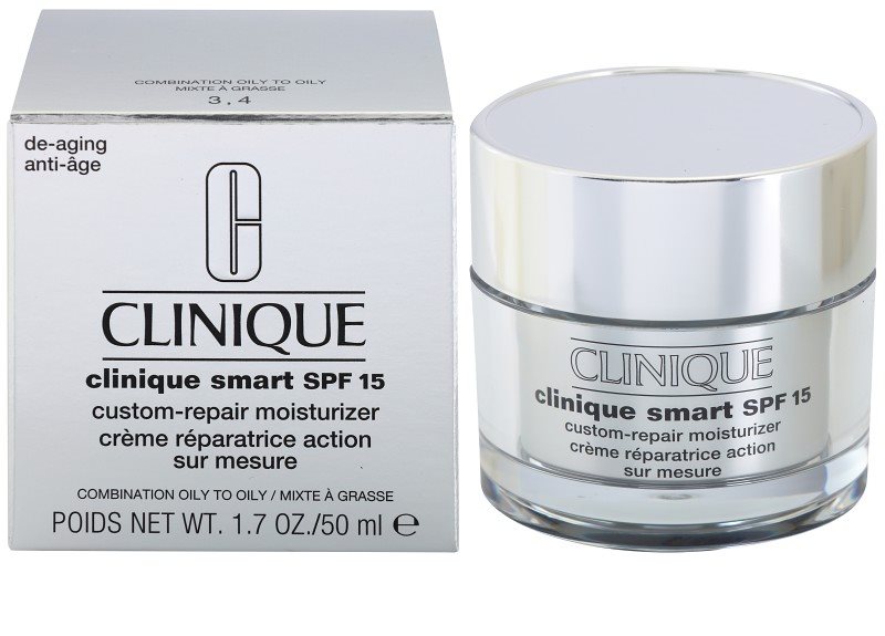 Repairing moisturizing cream. Clinique Smart SPF 15 15 мл. Clinique SPF 50. Крем Clinique Smart SPF 15. Клиник смарт СПФ 15.