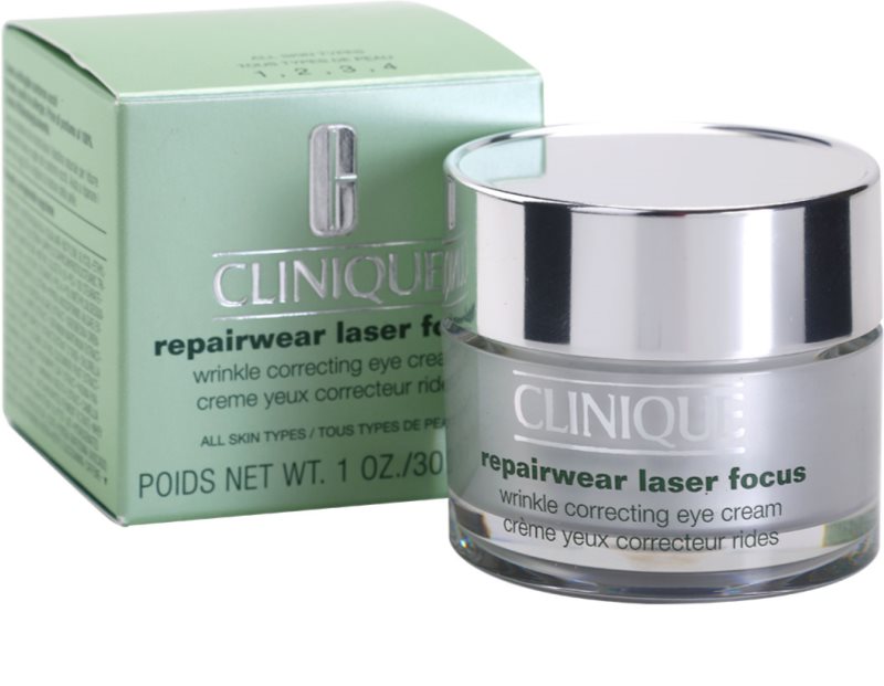 Clinique Repairwear Laser Focus, crema para contorno de ojos