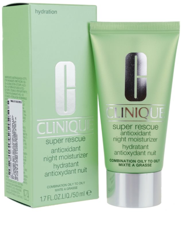 Clinique Super Rescue, crema de noche hidratante para ...