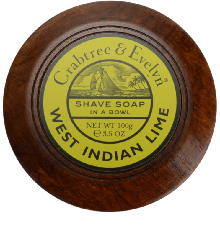 CRABTREE & EVELYN WEST INDIAN LIME Shaving Soap notino.co.uk