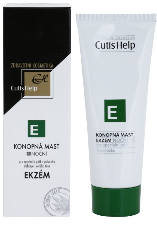 CutisHelp Health Care E Eczema, Overnight Hemp Ointment for the