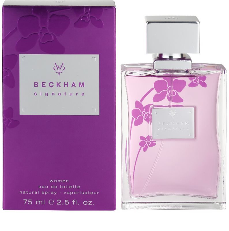 David Beckham Signature for Her, Eau de Toilette for Women 75 ml notino.co.uk