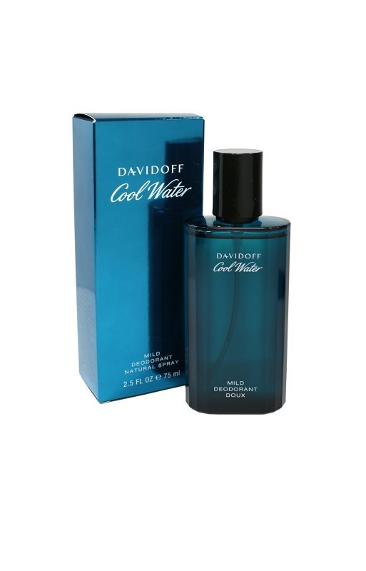 Davidoff Cool Water, Perfume Deodorant for Men 75 ml | notino.co.uk