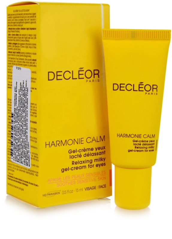 Decléor Harmonie Calm, GelCreme für die Augen gegen Schwellungen und