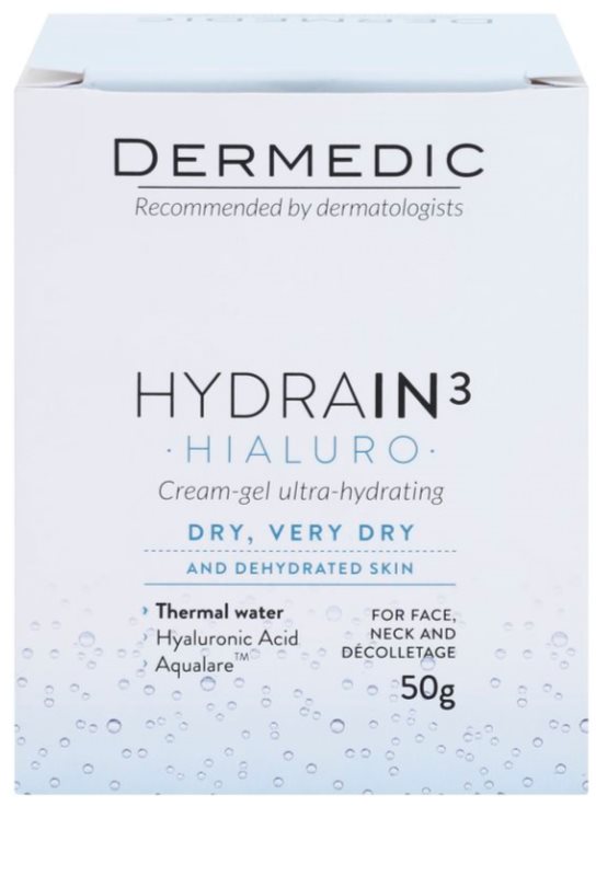 DERMEDIC HYDRAIN3 HIALURO Deeply Moisturising Cream Gel | notino.co.uk