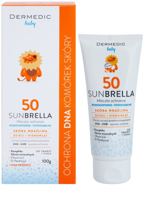 DERMEDIC SUNBRELLA BABY Mineral Suntan Lotion SPF 50 | notino.co.uk