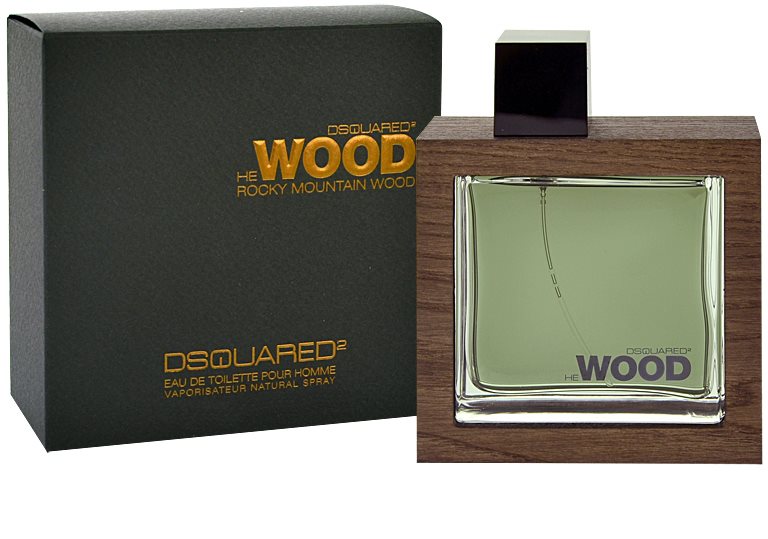Dsquared2 He Wood Rocky Mountain, Eau de Toilette for Men 100 ml