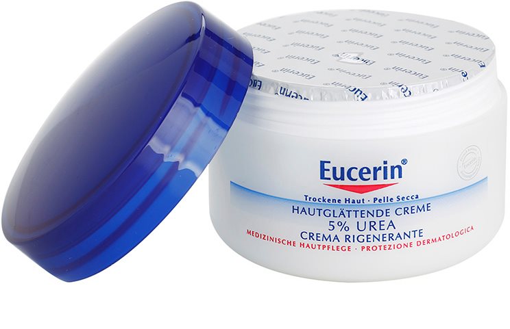 Eucerin Dry Skin Urea, 5% Urea Cream Face And Body Cream For Dry Skin 