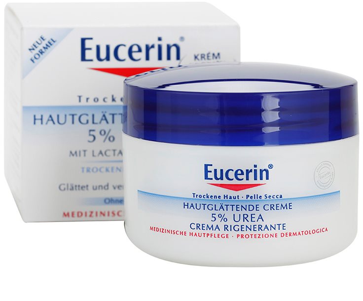 Eucerin Dry Skin Urea 5 Urea Cream Face And Body Cream For Dry Skin