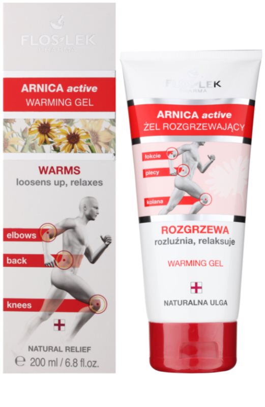 FlosLek Pharma Arnica Active, Warming Gel for Muscle and Joint
