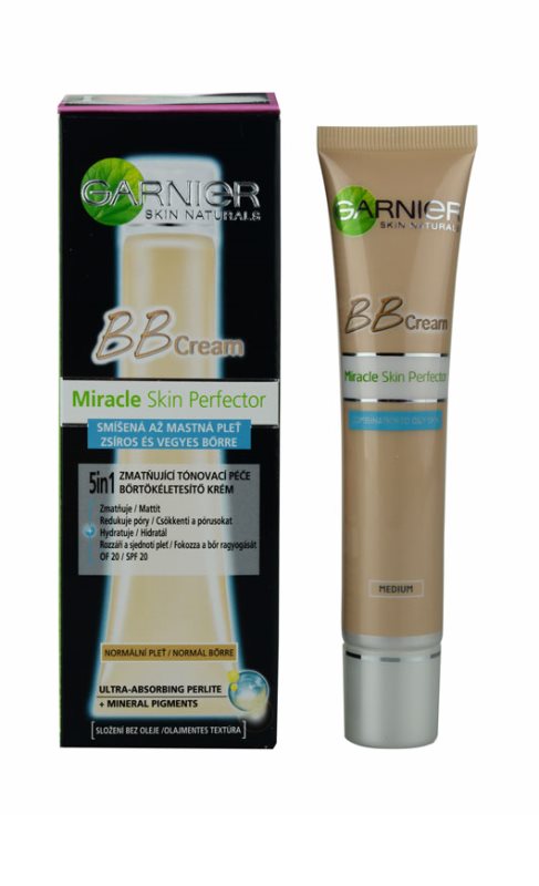 Garnier Skin Active 5-in-1 BB Cream Light 50ml – Für Mischhaut Bis Fettige Haut