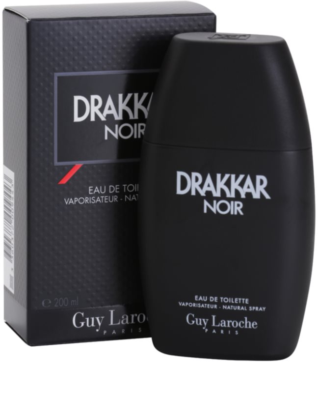Guy Laroche Drakkar Noir, Eau de Toilette for Men 200 ml notino.co.uk