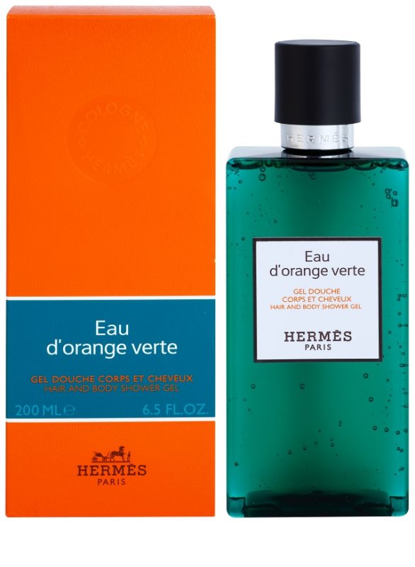 Hermès Eau d'Orange Verte, Shower Gel unisex 200 ml for Hair and Body
