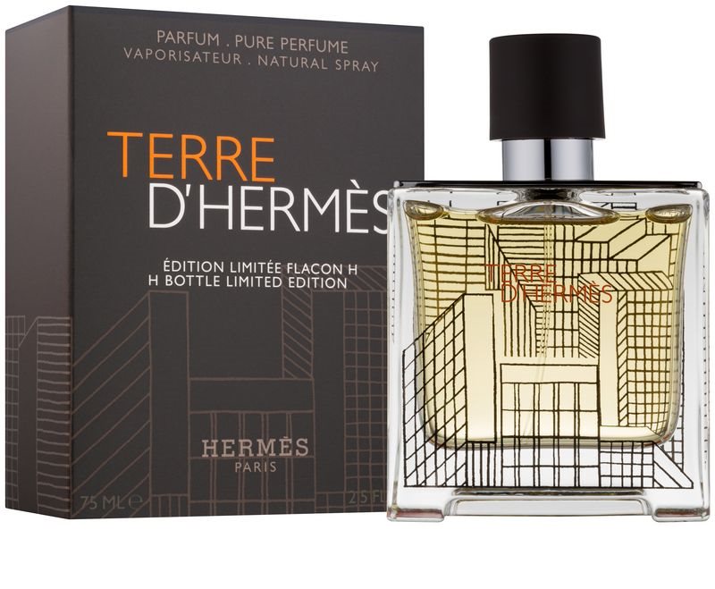 Kết quả hình ảnh cho Hermés Terre D'Hermes H Bottle Limited Edition