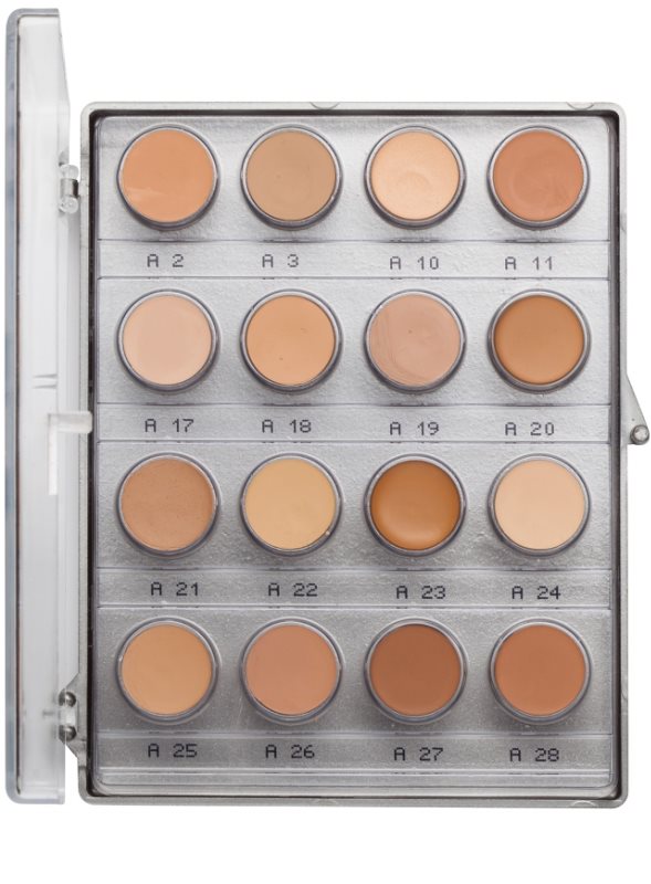 KRYOLAN DERMACOLOR LIGHT Concealer Palette with 16 Shades notino.co.uk
