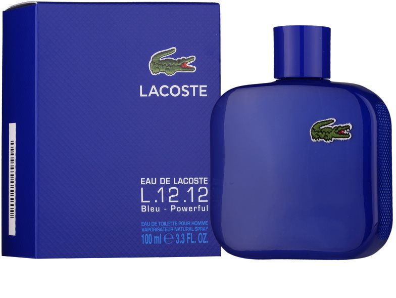 Lacoste Eau de Lacoste L.12.12 Bleu, eau de toilette pour homme 100 ml