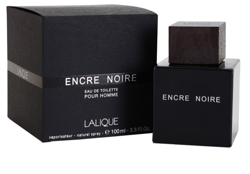 Lalique Encre Noire for Men, Eau de Toilette for Men 100 ml | notino.co.uk