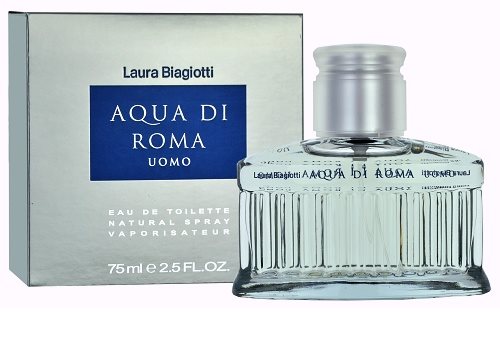 Laura Biagiotti Aqua di Roma Uomo, Eau de Toilette für Herren 125 ml ...
