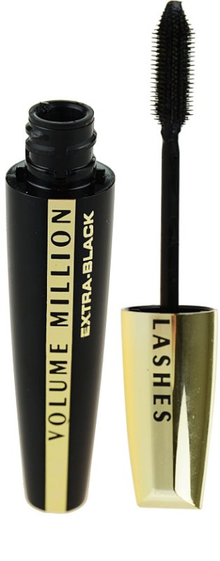 L'Oréal Paris Volume Million Lashes Extra Black Mascara – Für Extrem Voluminöse, Definierte Wimpern In Tiefstem Schwarz