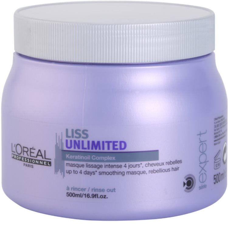 L’Oréal Professionnel Série Expert Liss Unlimited, Smoothing Mask For