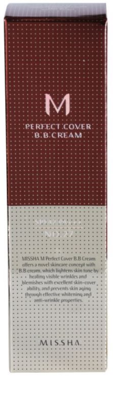 Missha M Perfect Cover, ΒΒ κρέμα πολύ μεγάλη προστασία απο τον ήλιο ...