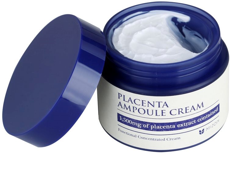 Mizon Placenta Ampoule Cream, crème pour la régénération de la peau