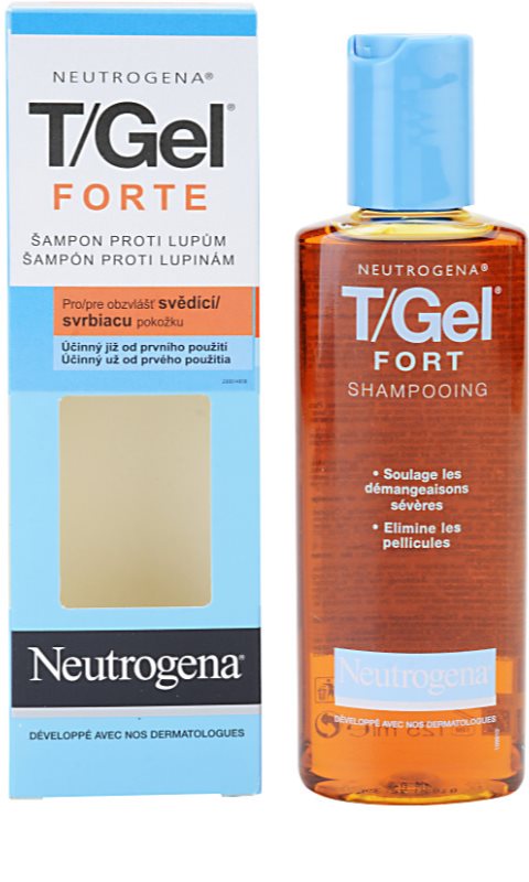 Neutrogena T/Gel Forte, Anti - Dandruff Shampoo For Dry And Itchy Scalp ...