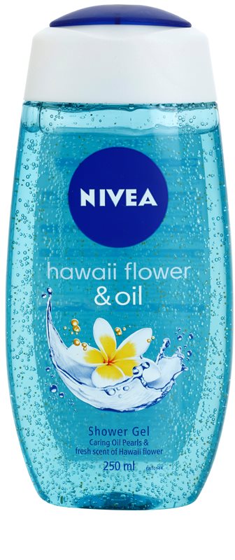 Nivea Hawaii Flower & Oil Shower Gel 250 Ml – Mit Frangipani Duft, Pflegend, Für Weiche Haut