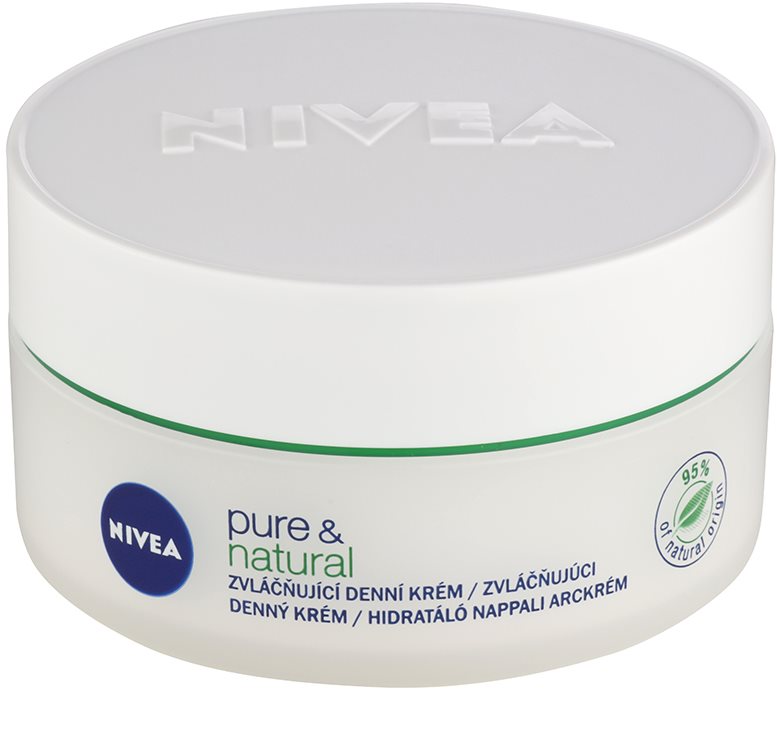 Creme Nivea Pour Quelle Type De Peau Nivea Visage Pure & Natural, crème de jour adoucissante pour peaux