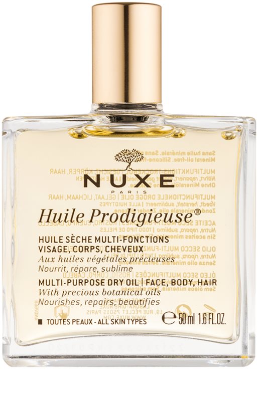 Nuxe Huile Prodigieuse, huile sèche multifonctionnelle visage, corps et cheveux notino.be