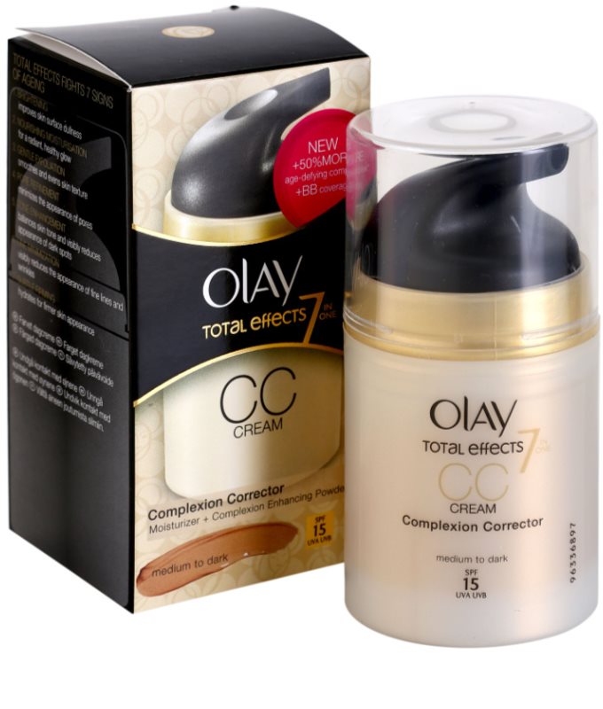 OLAY TOTAL EFFECTS crema CC antiarrugas | notino.es