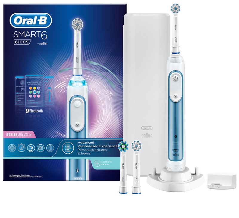 ORAL B SMART 6 6100S D700.534.5XP Electric Toothbrush | Notino.co.uk